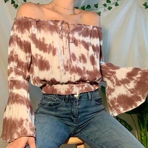 Multi-wear Tie Dye Long Sleeve